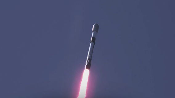 SpaceX Falcon 9 rocket launch from Florida