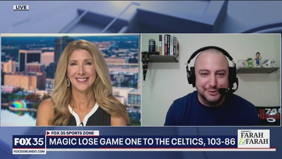 Orlando Magic lose game one to the Celtics