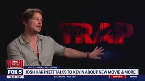 Josh Hartnett talks music, concerts, fatherhood, and new film "Trap"