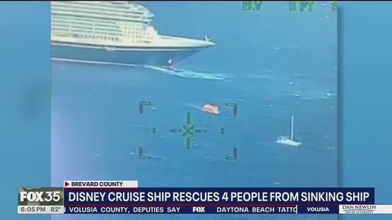 Disney Treasure cruise ship rescues 4 in Bahamas on way to Florida home port