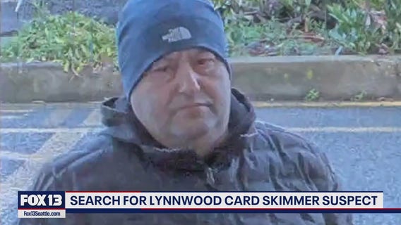 Search for Lynnwood card skimming suspect