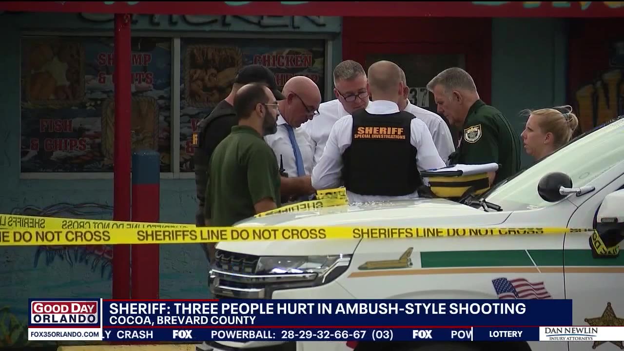 3 people hurt in Cocoa ambush-style shooting