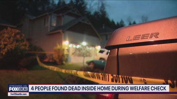 4 people found dead inside WA home during welfare check