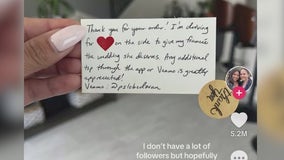 Delivery driver's note goes viral on TikTok