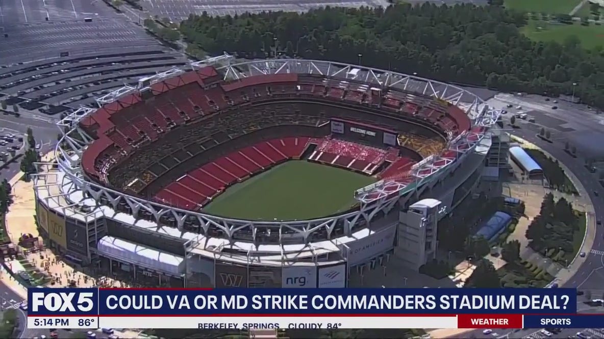 Stalled approval of stadium deal could move Commanders to VA or MD