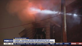 2 dead, 1 injured in South Philadelphia rowhome fire