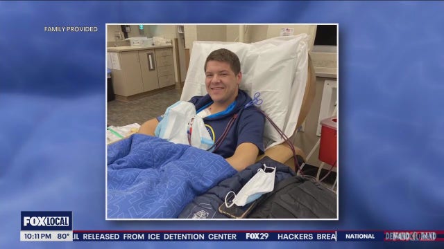 Bucks County Phillies fan in need of kidney aims high to find a donor