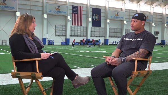 FOX 2 sits down with Lions running back David Montgomery who is returning after a knee injury