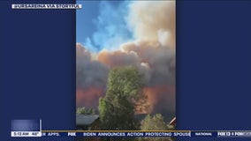 Entire village evacuated from wildfire in New Mexico