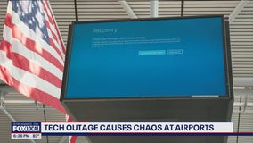 Global tech outage causes chaos at U.S. airports