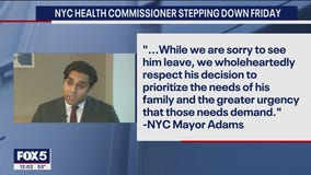 NYC health commissioner stepping down Friday