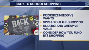 Back to school shopping & finances: what to know