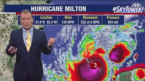 Milton becomes a major hurricane