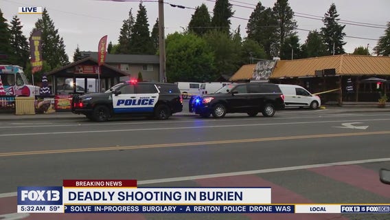 Deadly shooting investigation underway in Burien, WA