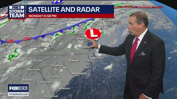 Monday night forecast