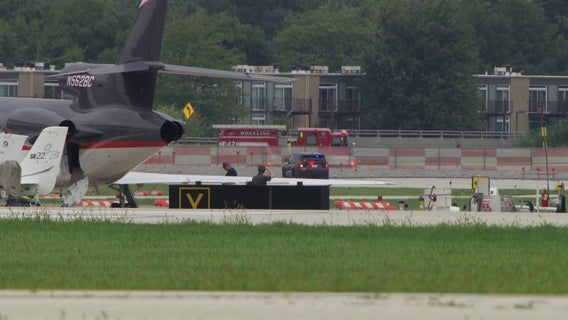 Small plane crashes at Wheeling airport