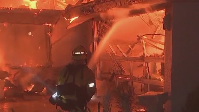 How many fires have burned in California in 2025?