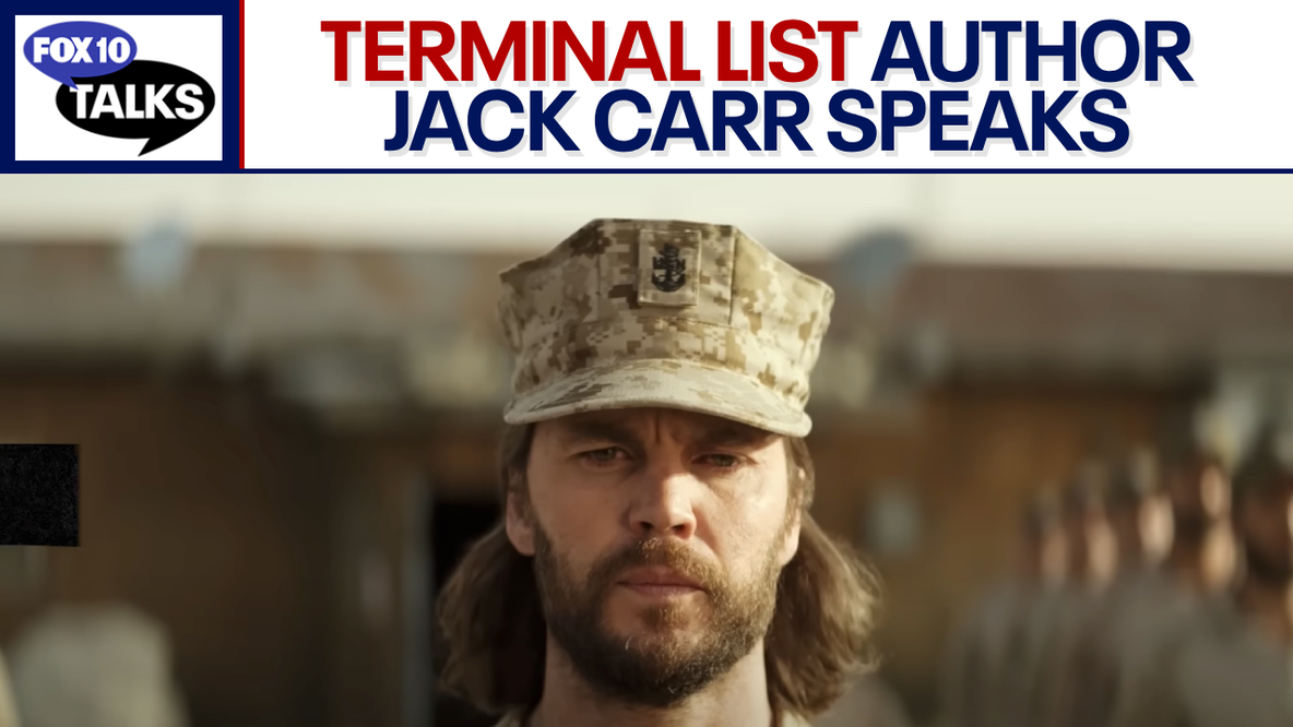 Terminal List author Jack Carr speaks to FTT | FOX 10 Talks | FOX 10 Phoenix