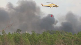 Hudson Fire burns 400 acres