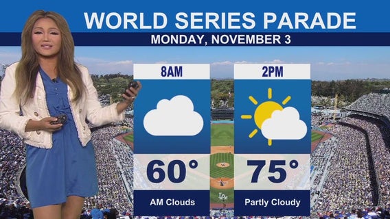 Weather Forecast for Monday, Nov. 3