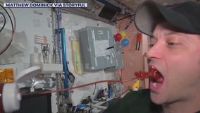 How to eat ketchup in zero gravity