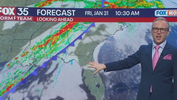 Orlando Weather PM Forecast: January 28, 2025