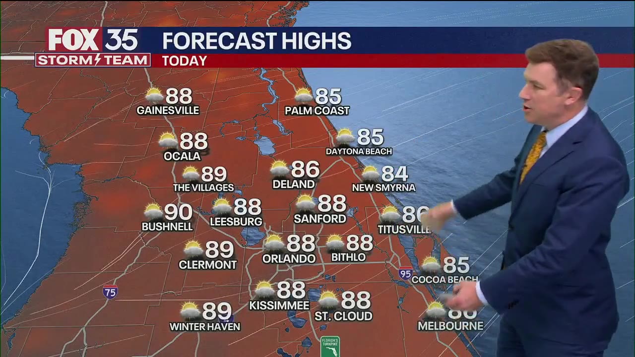 Orlando Weather Forecast AM: Oct. 8, 2025