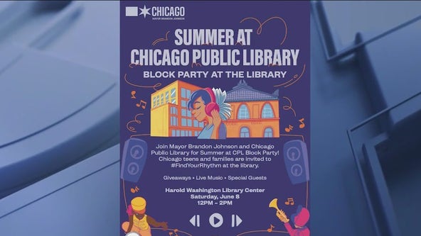 Chicago Public Library: Fun and learning at the library's first-ever block party