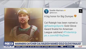 Seattle Mariners catcher Cal Raleigh named Gold Glove Award finalist