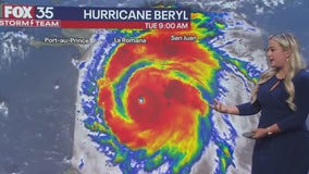 Hurricane Beryl thrashes Caribbean as Cat. 5