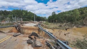 Helene recovery effort underway in North Carolina