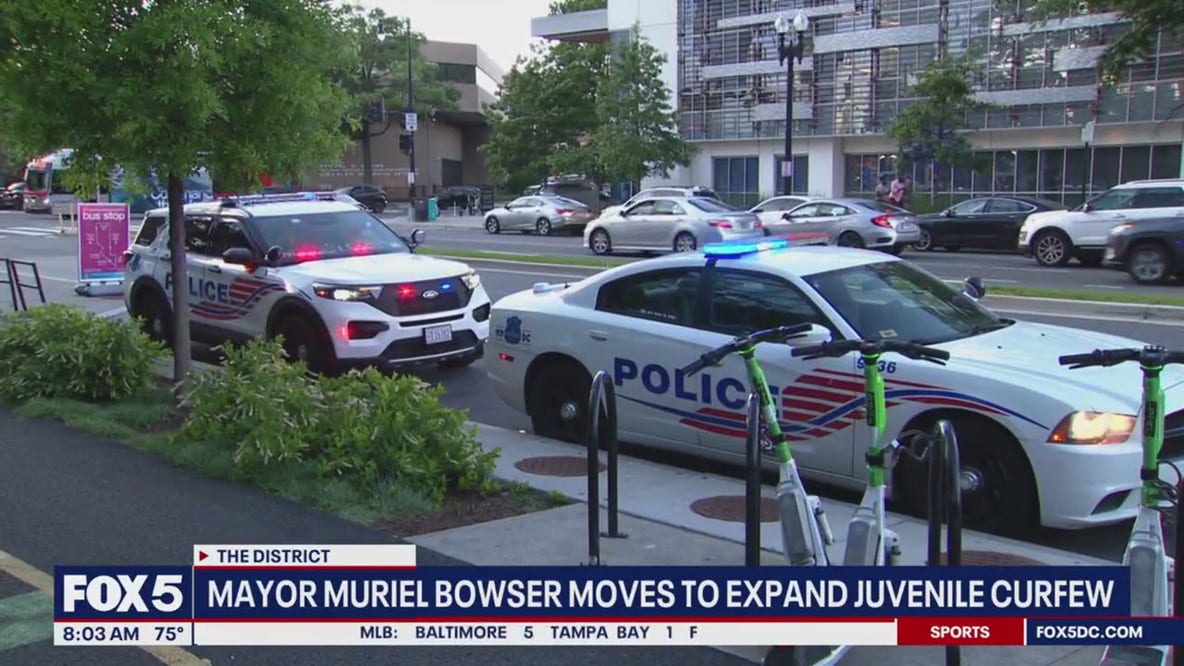 Bowser proposes expanded juvenile curfew