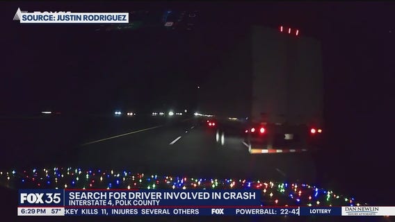 Florida family seeks help identifying semi driver after I-4 crash, FHP investigating