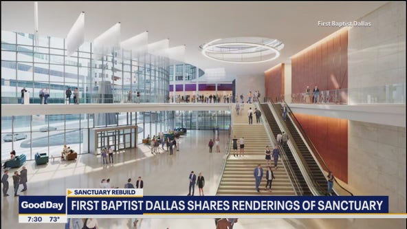 Dallas church reveals rebuild renderings after fire