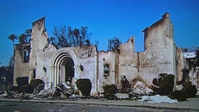 Before and after images show California fire damage