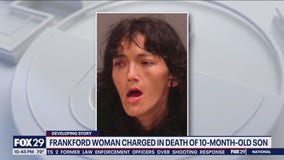 Philadelphia woman charged in overdose death of 10-month-old son