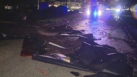 Hurricane Milton rips roof off bank in Cocoa Beach