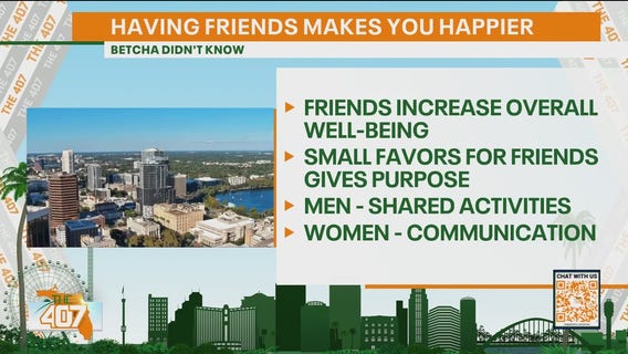 Seniors with friends have purpose and are happier, study finds