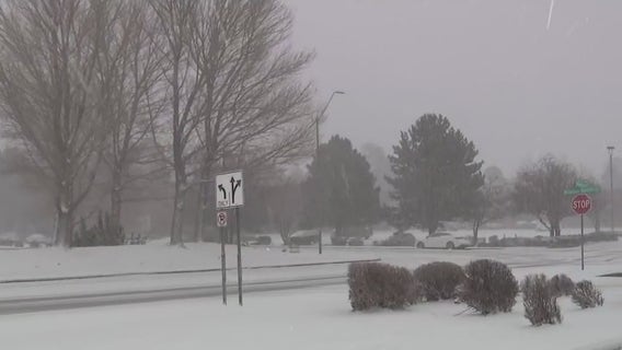 Snow falling in parts of the Arizona high country