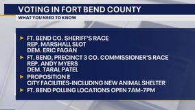 Local races in Fort Bend County on voters ballots