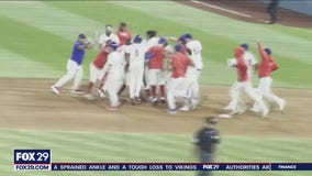 Phillies fans react to NLDS game 2 win against Mets