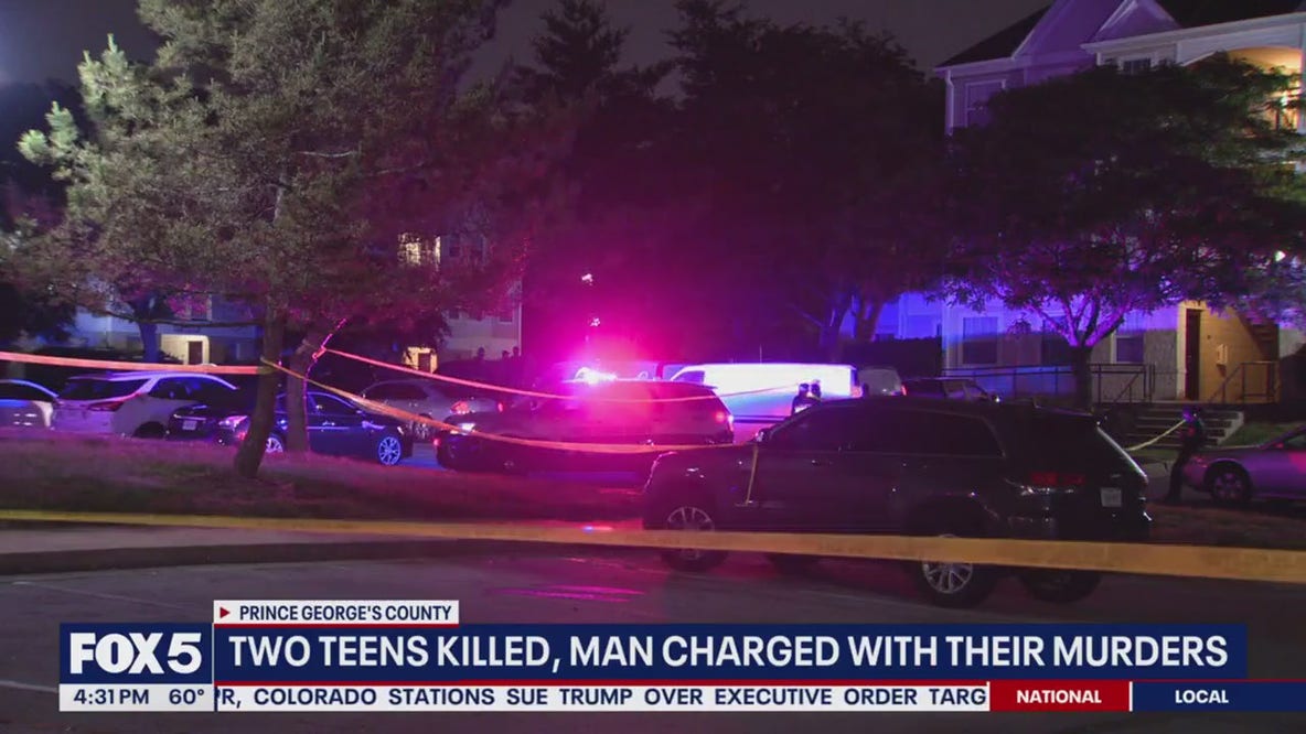 Man charged with shooting, killing 2 teens in Temple Hills
