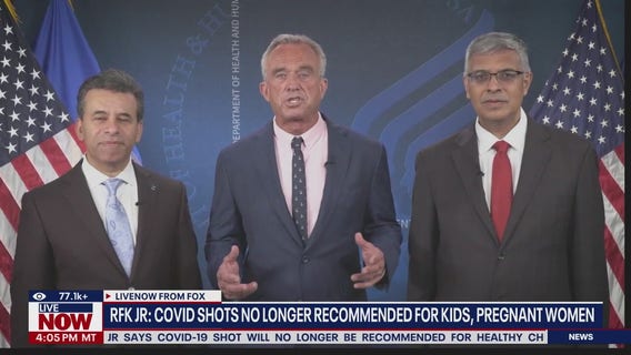 RFK Jr. ends COVID vaccine recommendation for healthy kids and pregnant women