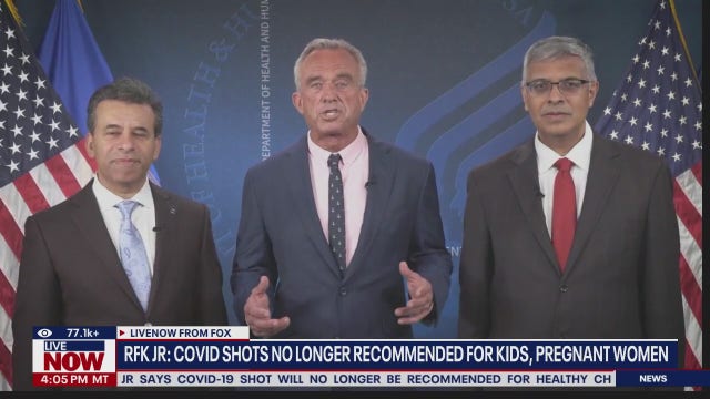 RFK Jr. ends COVID vaccine recommendation for healthy kids and pregnant women