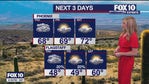 Arizona weather forecast: Cooler Christmas temperatures