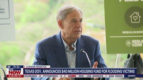 TX Gov. Abbott: $40M housing fund for flood victims