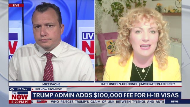 H-1B $100k visa updates from Trump administration