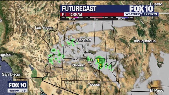 Arizona weather forecast: Highs in the 70s on Thursday in Phoenix