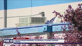Pilot killed when small plane crashes into Auburn, WA building