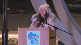 Waukesha Parade Memorial: Taylor Kulich speaks